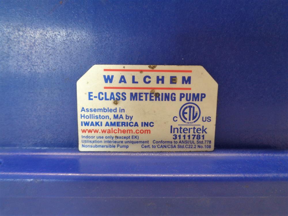 Iwaki Walchem EH-E Metering Pump EHE56E1-VC